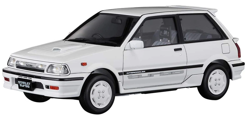 Hasegawa 1:24 Toyota Starlet EP71 Turbo-S 3-Door Late Version