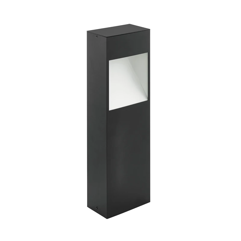 Eglo 98096 MANFRIA Exterior Pedestal Lamp in Black and White
