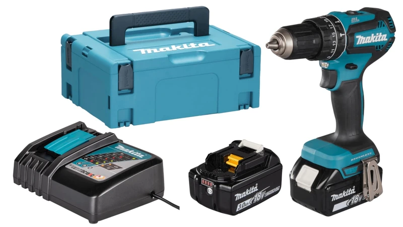 Makita DHP485RFJ 18V Battery Drill Screw Blue