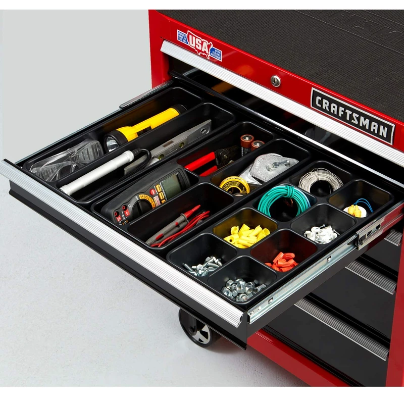 CRAFTSMAN Tool Organizer, 3-Piece 14-Compartment Drawer Set (CMST98018)