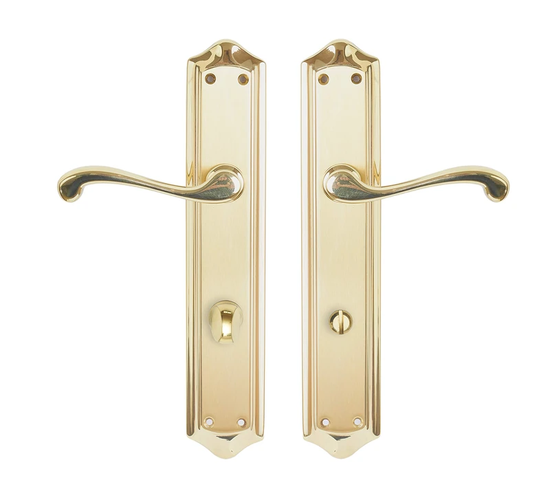 Fabricación Española Manivelas A004JMC47IPS Model 7770 Crank Set, Gold Matte-Glitter - Image 1
