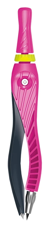 Maped - Ergonomic compass KID'Z AGILITY with rotating handle head - blue, pink 181511