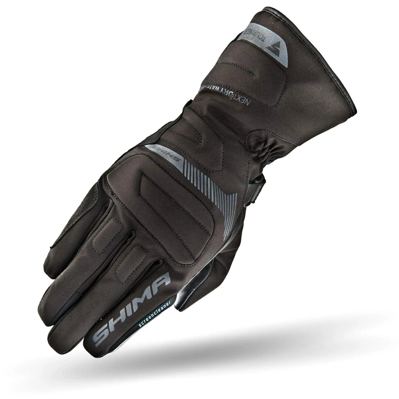 SHIMA Touring Dry Motorbike Gloves - Waterproof Leather Mens L