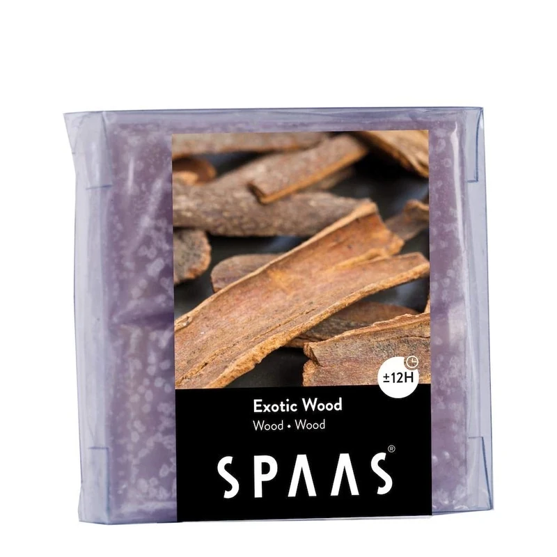Spaas 24 Scented Wax Melts, Exotic Wood