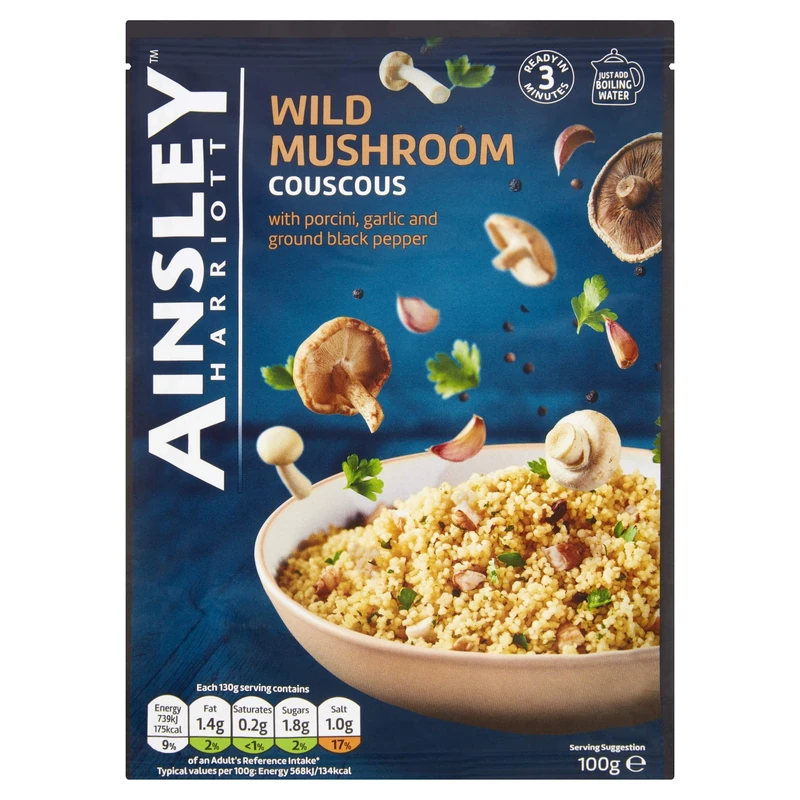 Ainsley Harriott Wild Mushroom Couscous, 100 g, Pack of 12