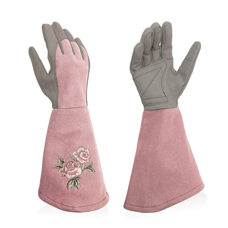 Intra-FIT Gardening Gloves for Women Rose Pruning Garden Safety Work Gloves Forearm Protection Gardening Gifts for Women Mothers Day Gifts