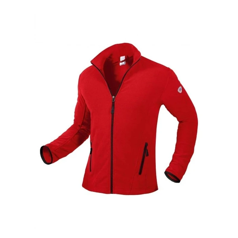 BP 1694-641-81 Men'S Fleece Jacket, Stand-Up Collar And Arm-Lift System, 275,00 G/M², 100% Polyester, Red, Size 3Xl
