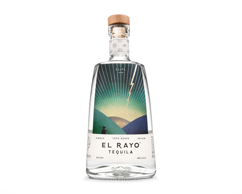 El Rayo Blanco Tequila | 100% Natural Blue Agave | Vegan & Gluten Free | 40% ABV 70cl