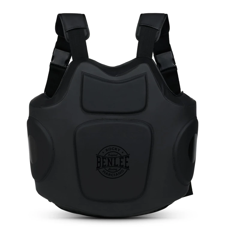Ben Lee Rocky Marciano Unisex – Adults BLACK LABEL TITANUS Artificial Leather Body Protector, One Size