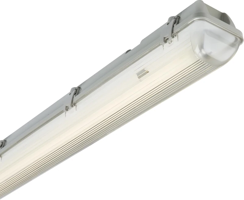 230V IP65 1x70W 6ft Single HF Non-Corrosive Fluorescent Fitting with Emergency