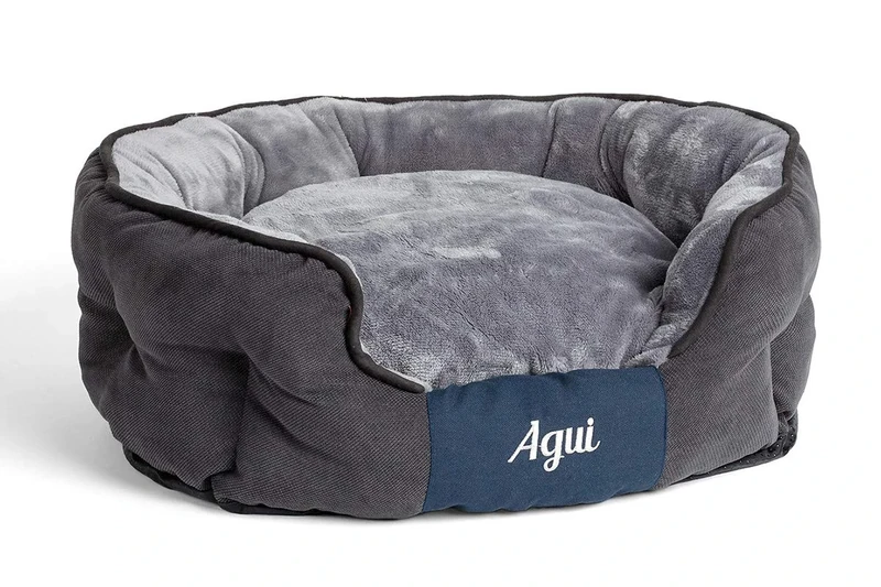 Agui AG10087 Nevada Bed for Pets, 110 x 80 cm, Grey
