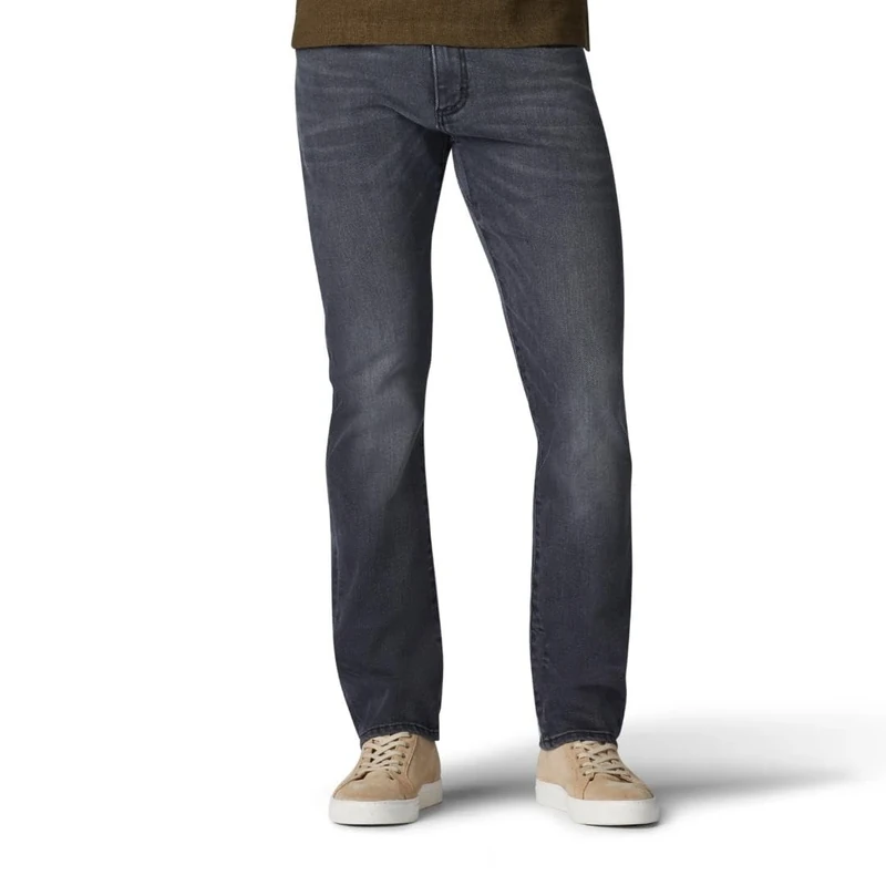 Lee Men's Modern Series Extreme Motion Slim Straight Leg Jeans, Lead Gray, 29W 30L UK