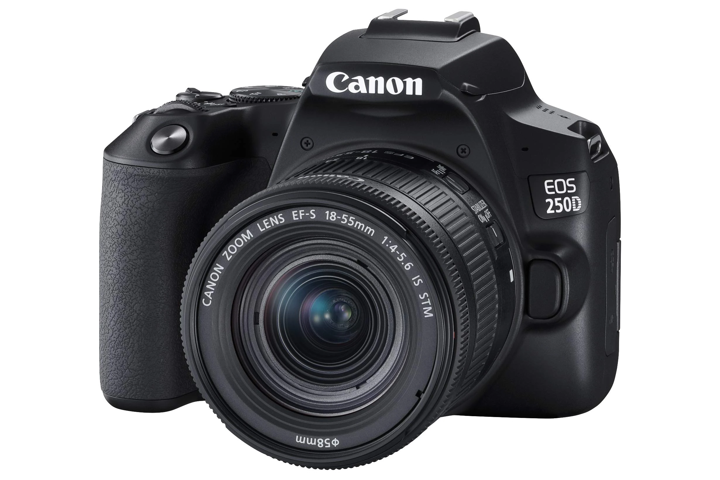 Canon EOS 250D + Canon EF-s 18-55mm f/4-5.6 IS STM Lens - Black