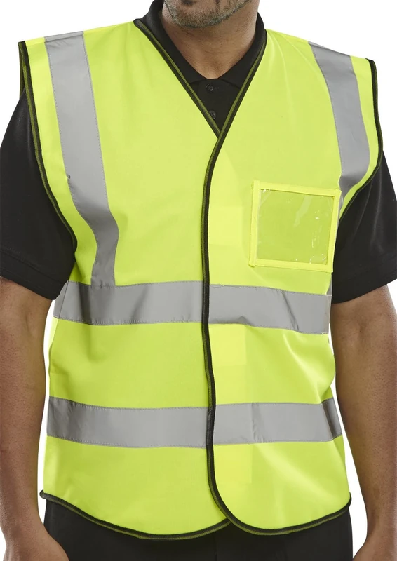 Spbd108sy Sat Yel Id Vest XS (Box of 50)