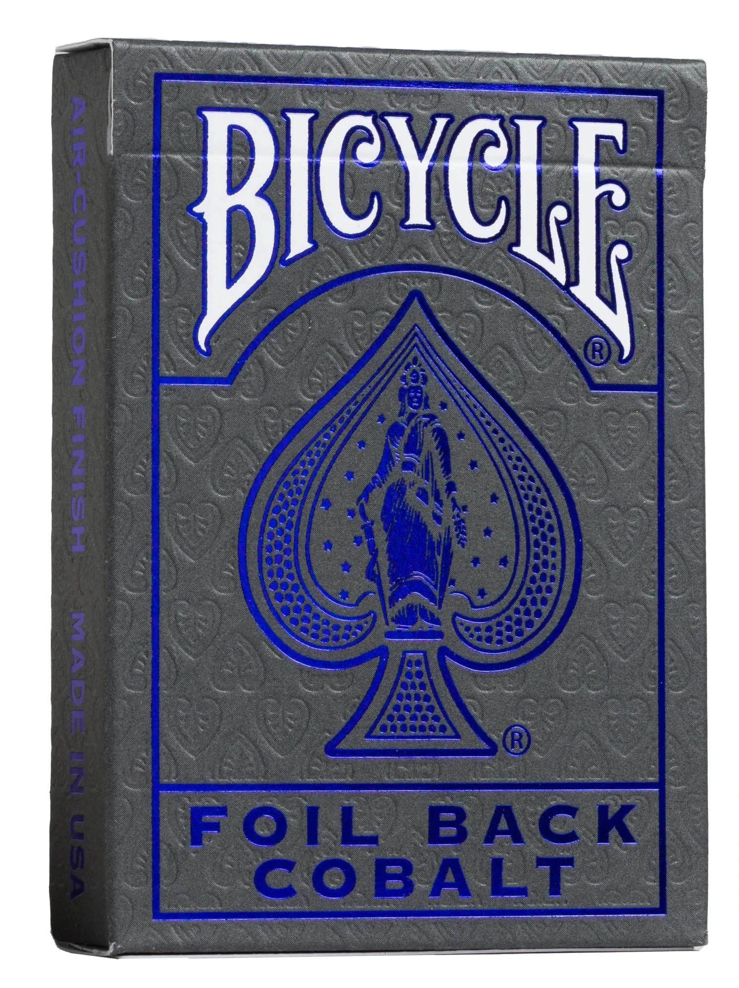 Bicycle MetalLuxe Blue Playing Cards - 1 Deck, Air Cushion Finish, Professional, Superb Handling & Durability, Great Gift For Card Collectors