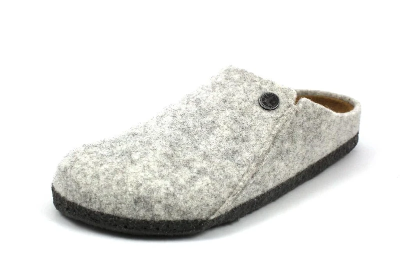 Birkenstock ZERMATT STANDARD Felt, Women's Clogs, Grey (Light Grey Light Grey), 7 UK (40 EU)