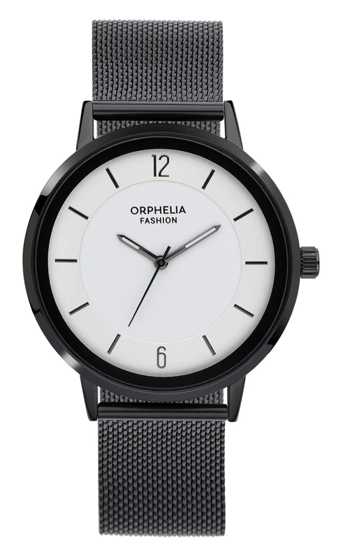 Orphelia Fashion Mens Analogue Watch Moonwalk with Stainless Steel Mesh Band - Image 1