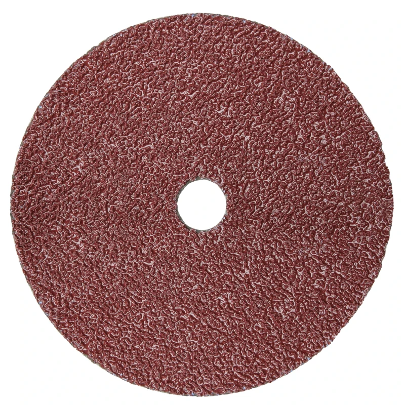 3M Cubitron II Fibre Disc 982C - 36+ Grit Metal Grinding Disc - Ceramic Precision Shaped Grain - For Angle Grinders - 6" diam. x 7/8" Center Hole - Pack of 25