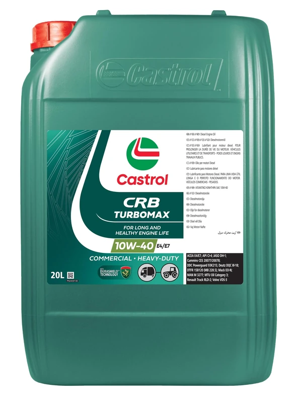 Castrol CRB Turbomax 10W-40 E4/E7, 20L