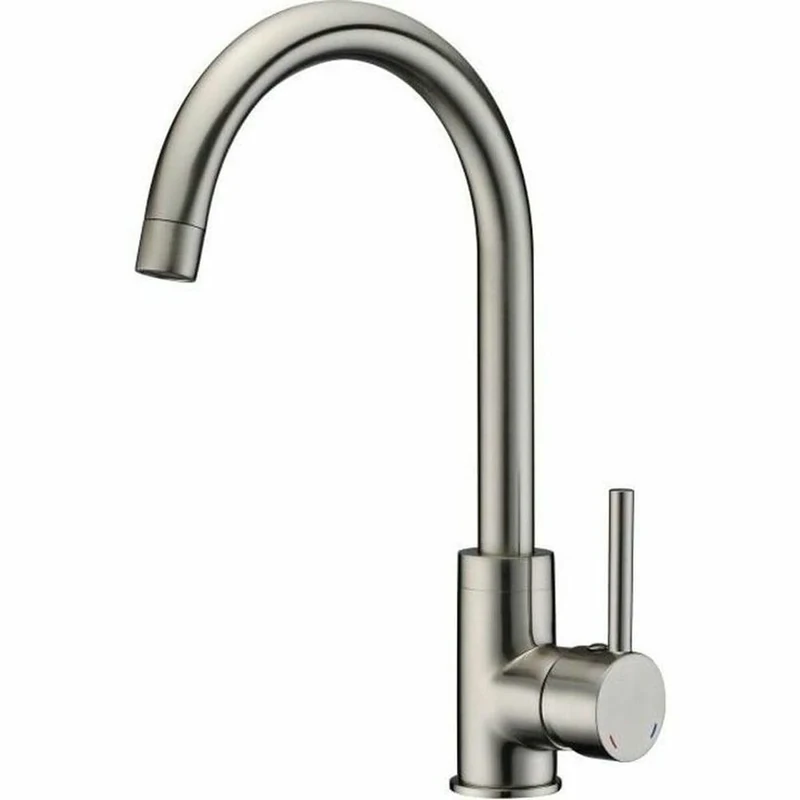 Rousseau Sanitaire 4060404 KØBEN Sink Mixer Tap Stainless Steel