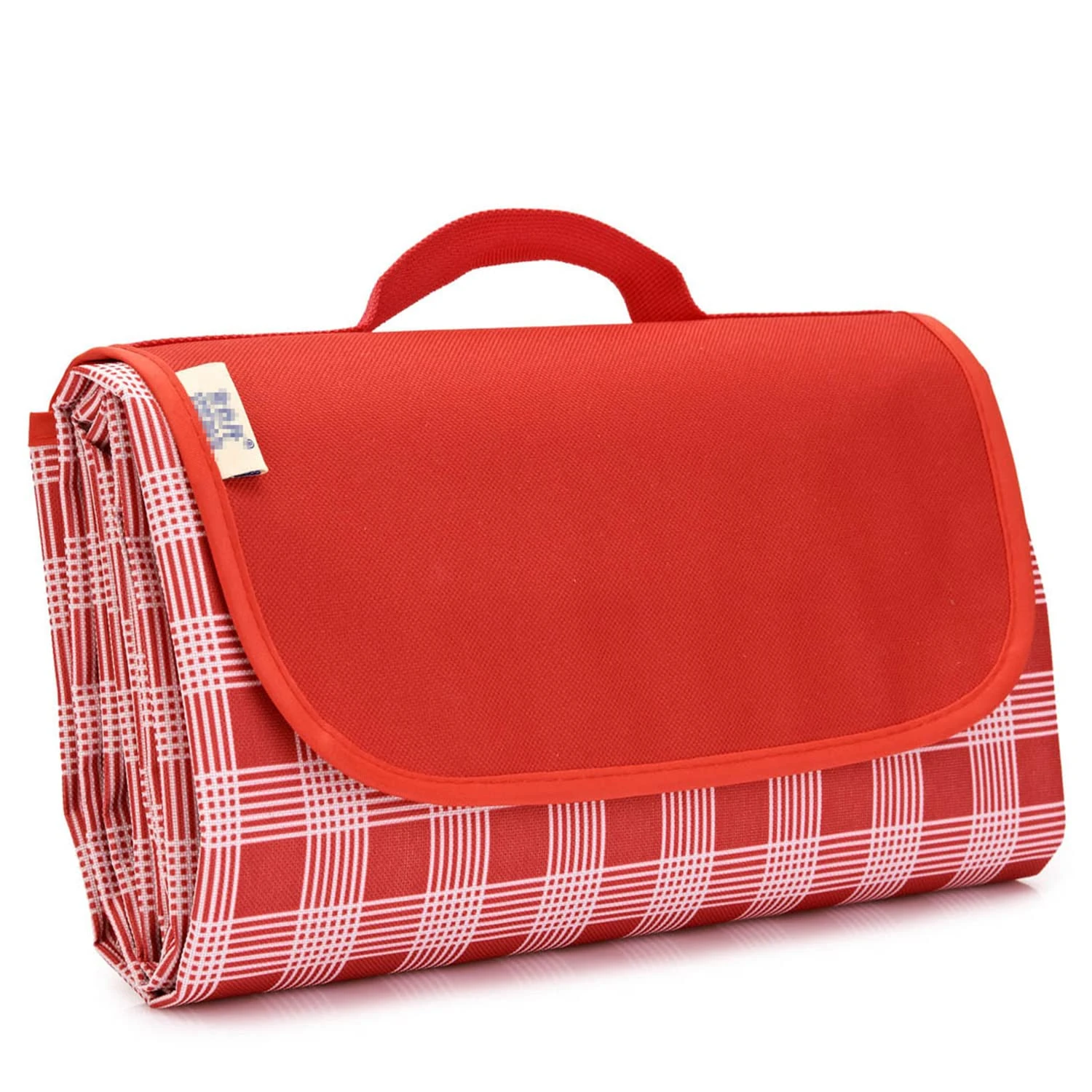 Rojeam Outdoor Picnic Blanket Foldable Beach Blanket With Carrying Handle Waterproof Backing Camping Blanket Beach Mat Picnic Mat