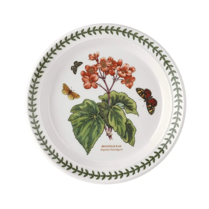 Portmeirion Home & Gifts BGCW05072 Salad Plates Set of 6, Ceramic, 20cm/8"