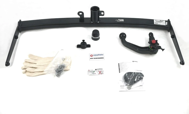Westfalia Detachable Towbar for VW Touran II (from 09/2015) - Image 1