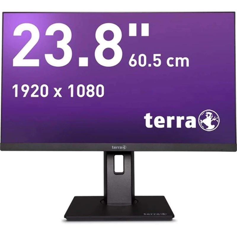 Wortmann AG Terra 2463W 60.5 cm (23.8") 1920 x 1080 Pixels Full HD LED Black - Image 1