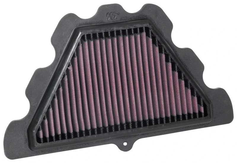 K&N Air Filter Compatible with Kawasaki Z900RS 2018- (KA-9018), Red