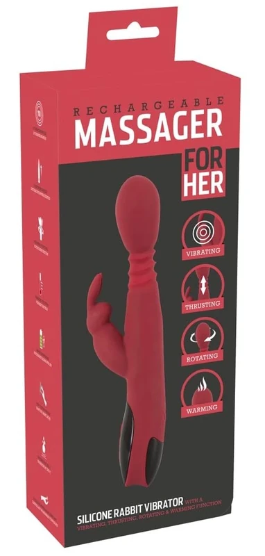 You2Toys Thrusting, Rotating and Warming Rabbit Vibrator
