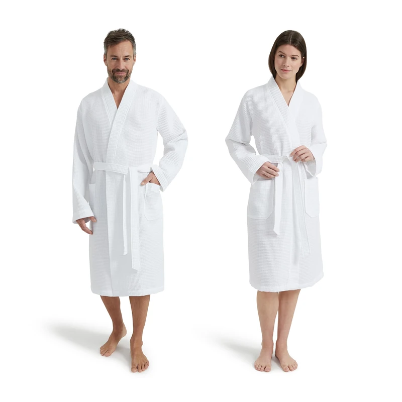 Möve kimono waffle piquée, bathrobe - Image 1