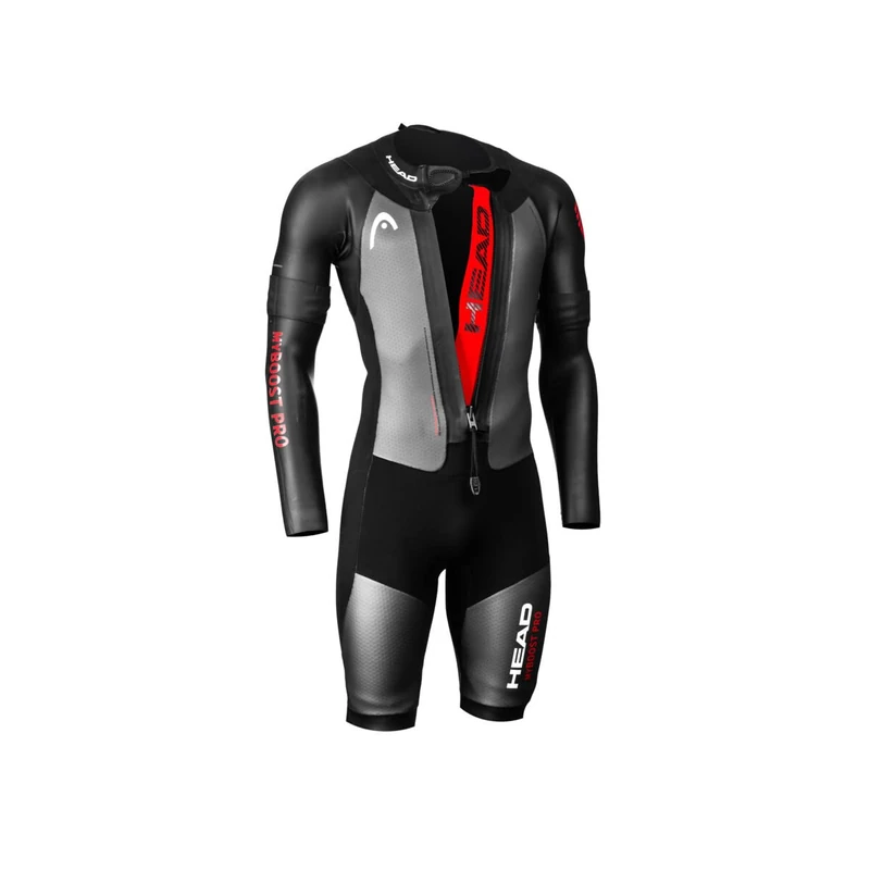 Head myBoost Pro SwimRun Shorty Neoprenanzug Männer Schwarz/Silber (XS)