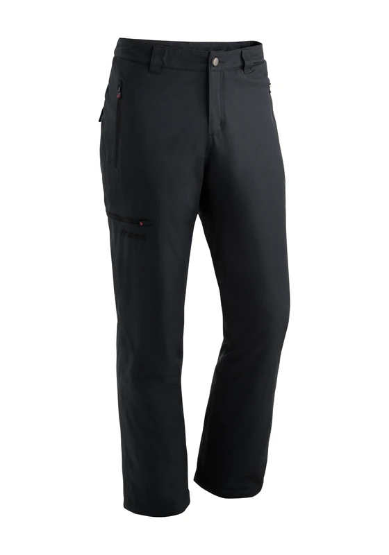 maier sports Dunit M, Warm Men's Hiking Pants, Waterproof Outdoor Pants for Trekking and Hiking, PFC-Free, MTHERM Padding & mTEX Weather Protection for high Heat Retention Black - Image 1