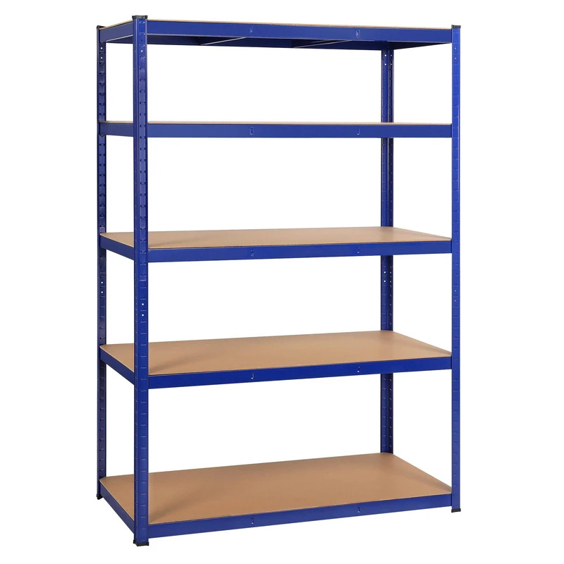 Yaheetech 5-Tier Garage Shelving Unit 180 x 120 x 60 cm Metal Capacity 875 kg Kitchen Storage Shelf