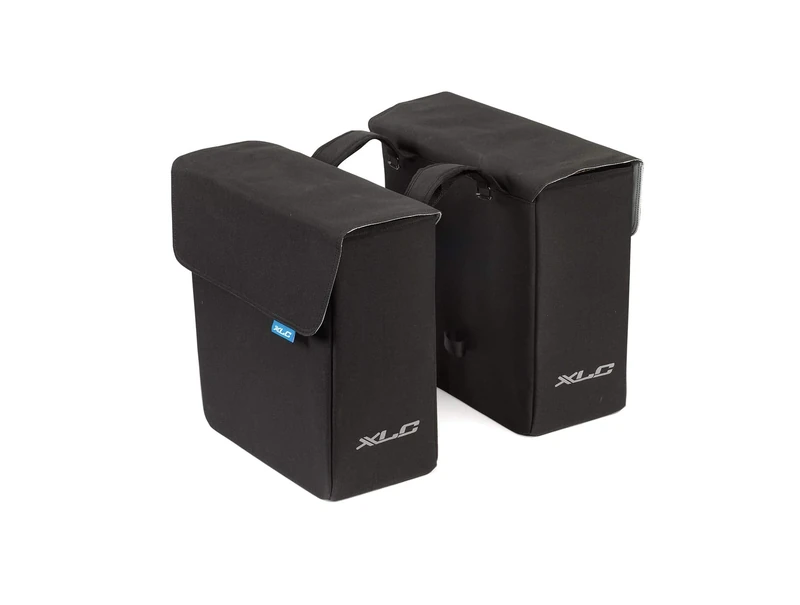 XLC Unisex – Adult BA-S90 Double Pack Bag, Black, 150 x 350 x 350 cm