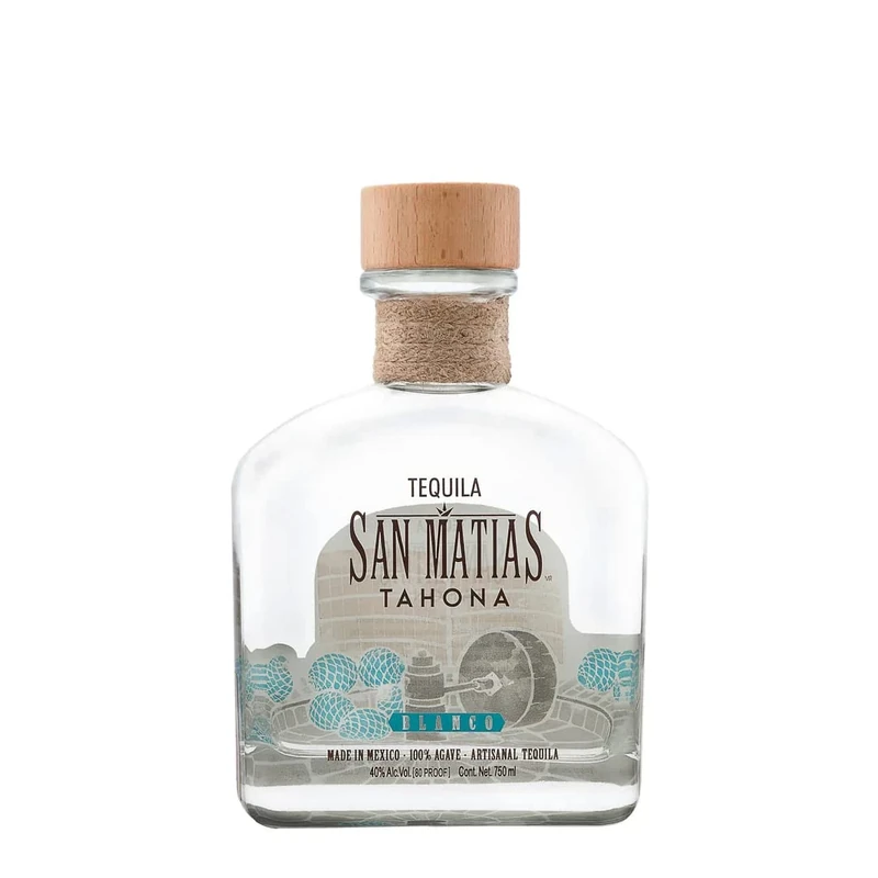 San Matias Tahona Blanco Tequila 38% ABV, 100% Agave 70 cl