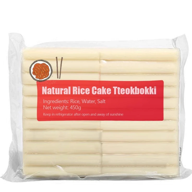 Natural Rice Cake Tteokbokki Topokki 450G