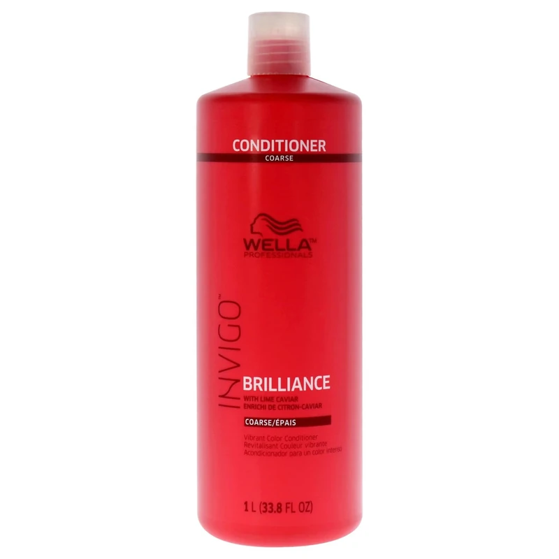 Invigo Brilliance Conditioner For Coarse Hair by Wella for Unisex - 33.8 oz Conditioner