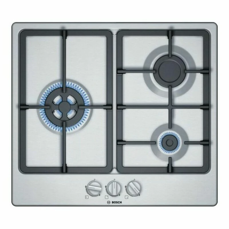 Bosch PGC6B5B90, Gas hob, Stainless Steel - Image 1