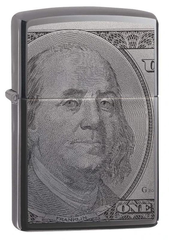 Fox Outdoor Unisex's Black Ice Zippo One size - Image 1