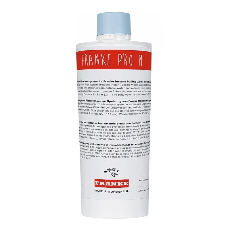 Franke Water Filter Pro M-120.0305.558, White/red