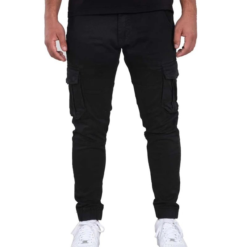 Alpha Industries Army Casual Trousers for Men Black