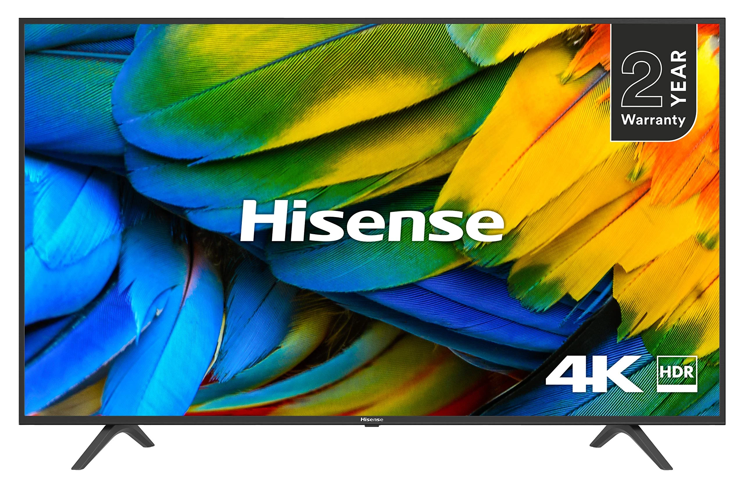 HISENSE H65B7100UK 65-Inch 4K UHD HDR Smart TV with Freeview Play (2019), Operating System VIDAA