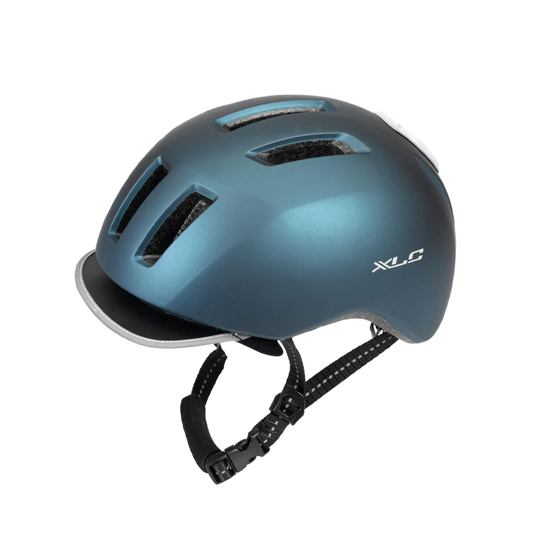 XLC Unisex - Adult City Helmet BH-C24, Blue, 53-57 cm