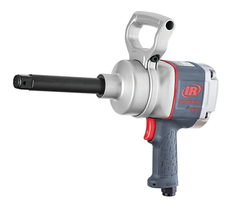Ingersoll-Rand 2175MAX-6, Impact Wrench, 1”, Pistol-Grip, with Extended Anvil, 2715 Nm Torque, Steel Core Design and Chemical-Resistant Housing