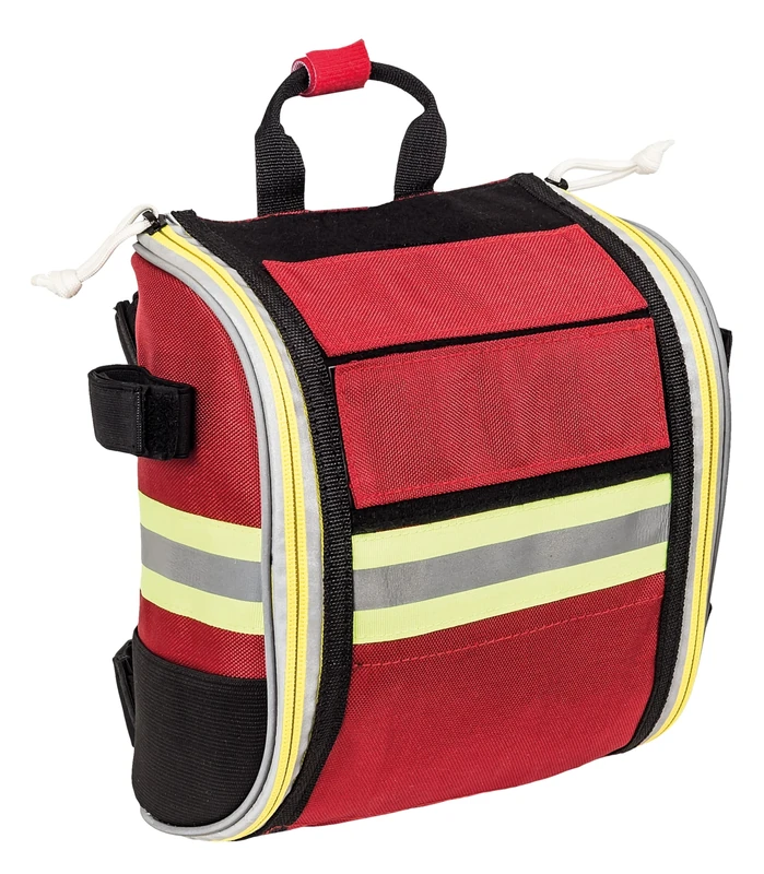 ELITE BAGS Quickaid's Paramedic Medicine Cabinet, Polyamide Red Quickaid's Paramedic Medicine Cabinet, Red Polyamide, Gender-Free, Red, One Size