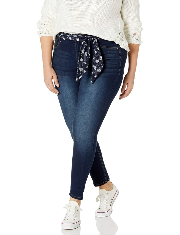 Angels Forever Young Women's Signature Skinny Jeans, Manhattan, 12