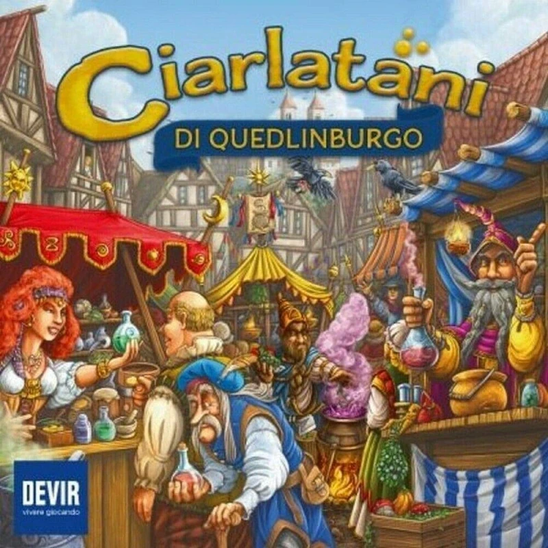 DEVIR Quedlinburg Quarlatani Board Game in Italian