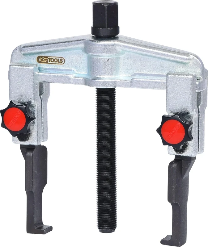 KS Tools 620.0045 Quick Adjustment Universal 2 arm Puller Set with Extremely Narrow Legs, 20-90 mm