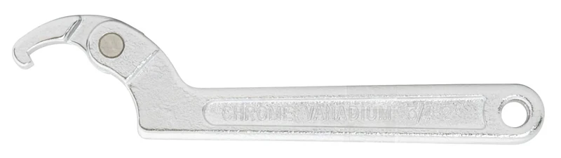 KS Tools 517.2379 Flexible Hook Wrench with Nose, 155-230mm